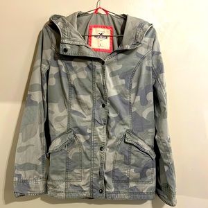 Hollister Camo Fall Jacket